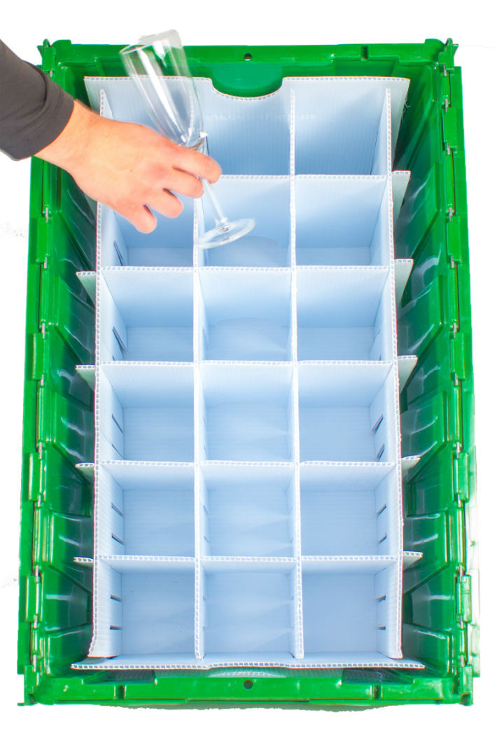 Stackable Plastic Moving Box For Moving And Storage Box Suppliers